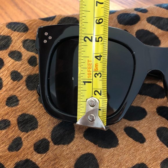 NWOT Black Oversized Unisex Style Fashion Tinted - Picture 3 of 13